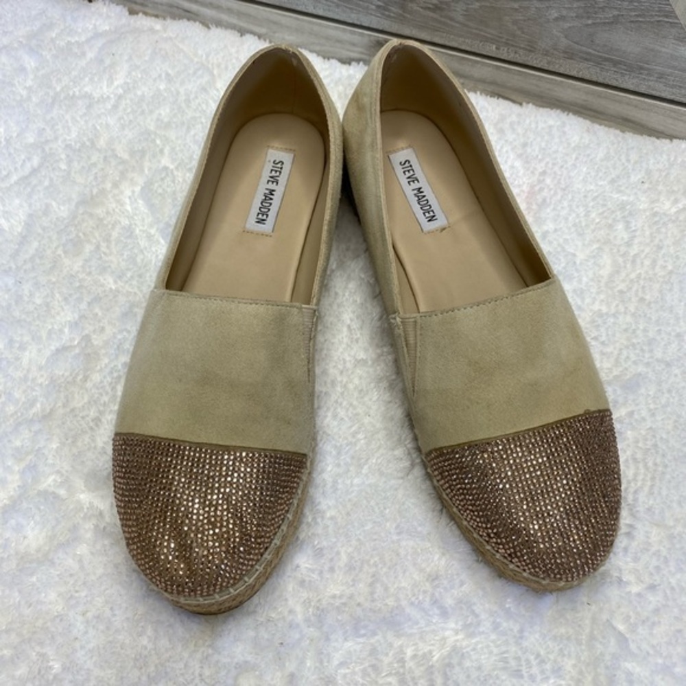 Steve Madden Women's Pulse Espadrille Blush 9